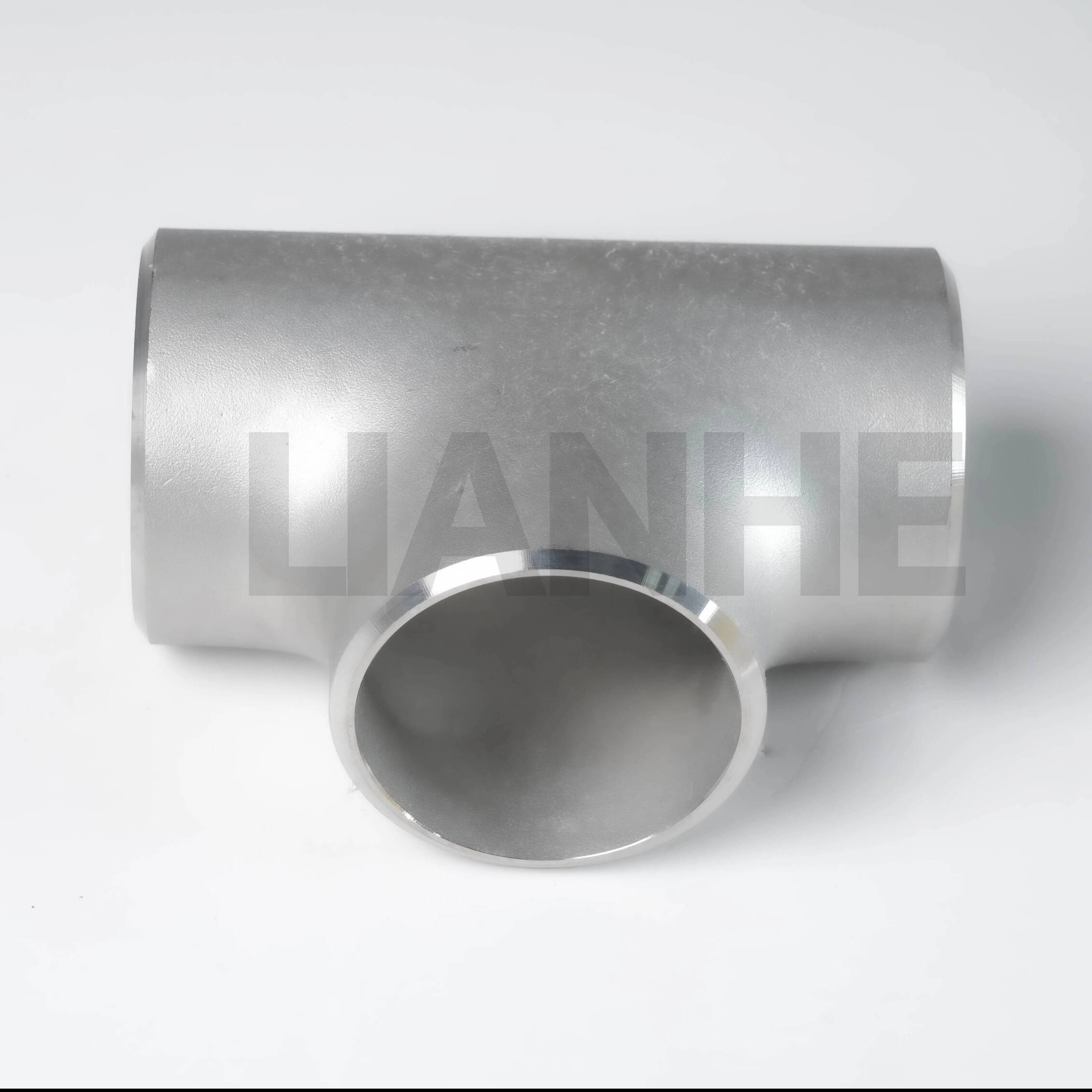 Té égal BW robuste en acier inoxydable pour pipelines industriels