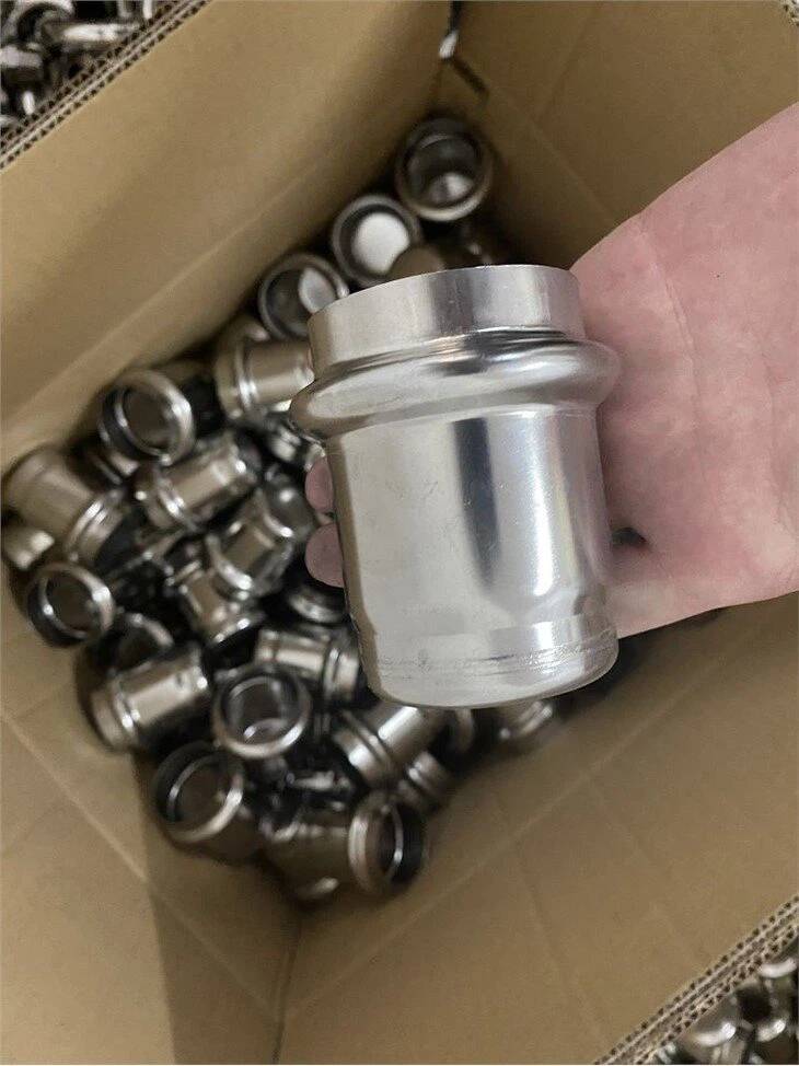 Bouchon de presse en acier inoxydable