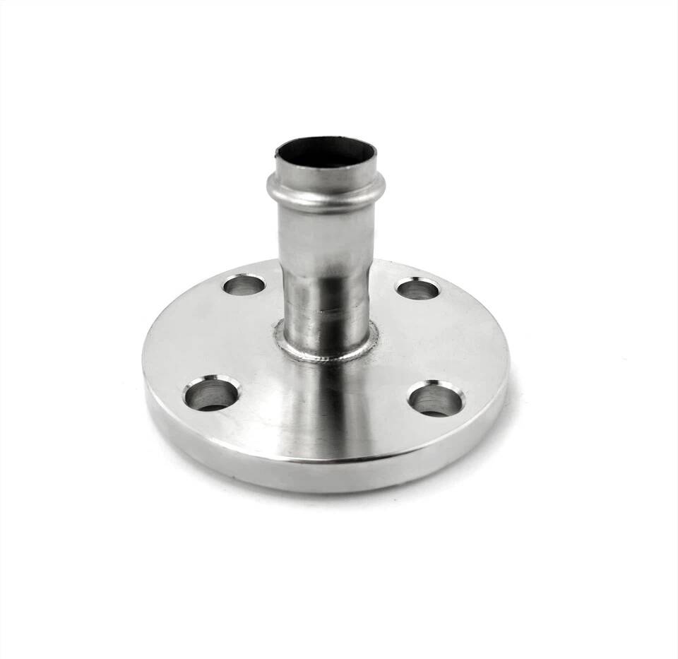 Adaptateur de bride de presse en acier inoxydable