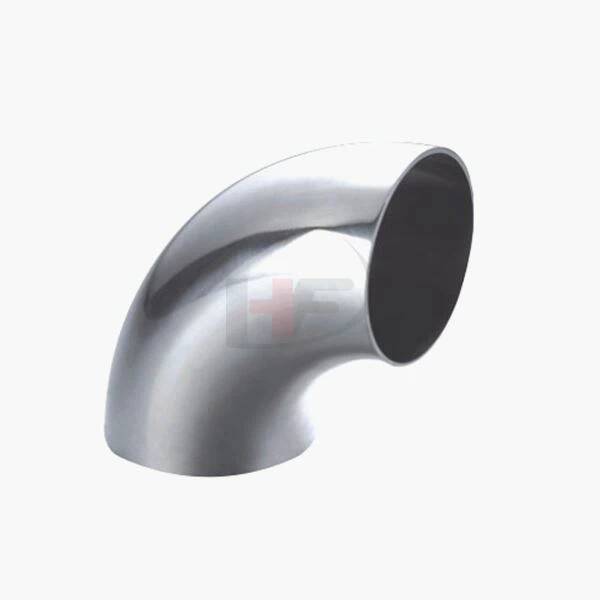 Coude sanitaire 90DEG en acier inoxydable